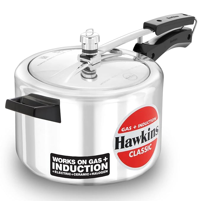 Hawkins 2 Litre Classic Pressure Cooker Tall Design Induction Inner Lid Cooker