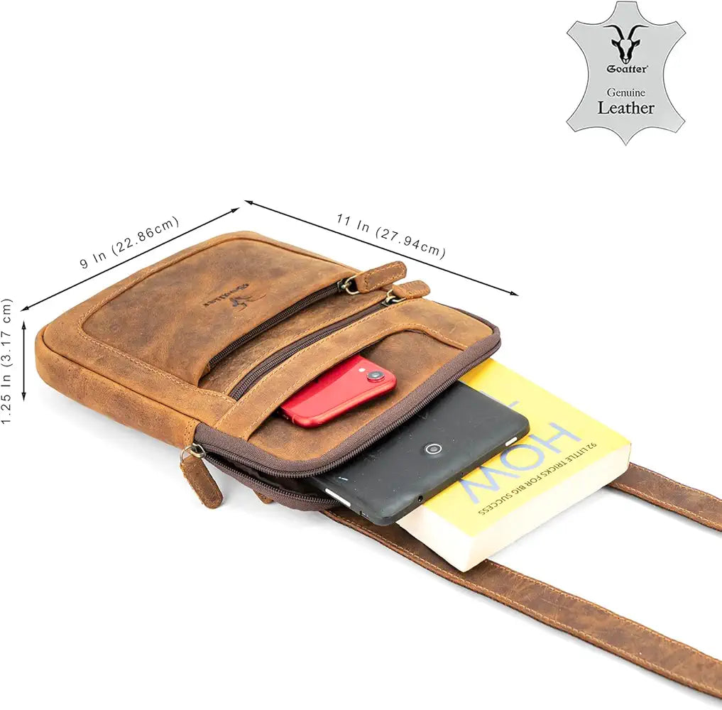 Goatter Genuine Leather Slim Design Multi Pocket 11