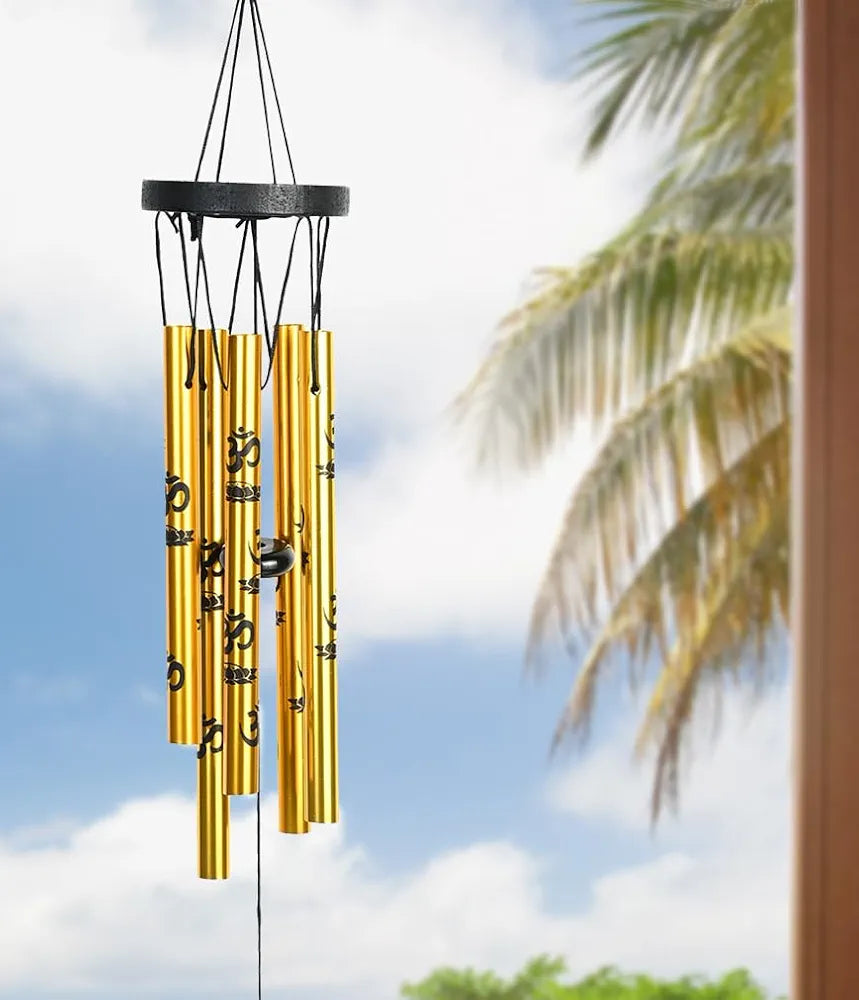 Zaicus Wind Chime with Om Symbol Feng Shui Wind Chimes Wind Chime-010