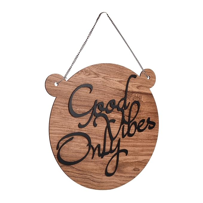Sehaz Artworks Wall Hangings Good Vibe Only Home Decor Items Stylish Living Room Living Room Bedroom