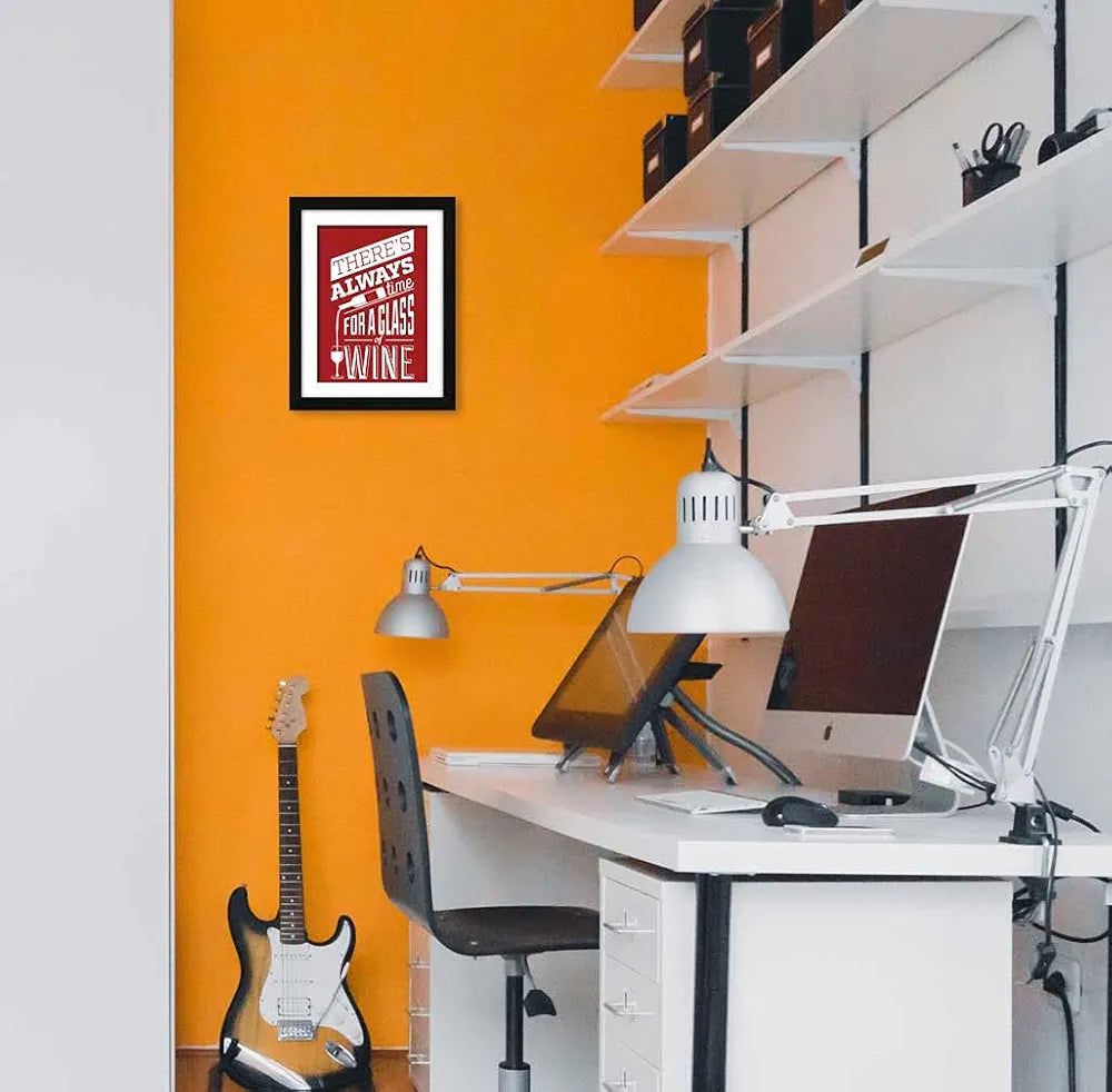 ArtX Paper Beverage Quote Wall Frame Art Painting