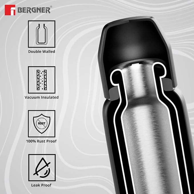 Bergner Walking 350 ml Thermo Steel Bottle