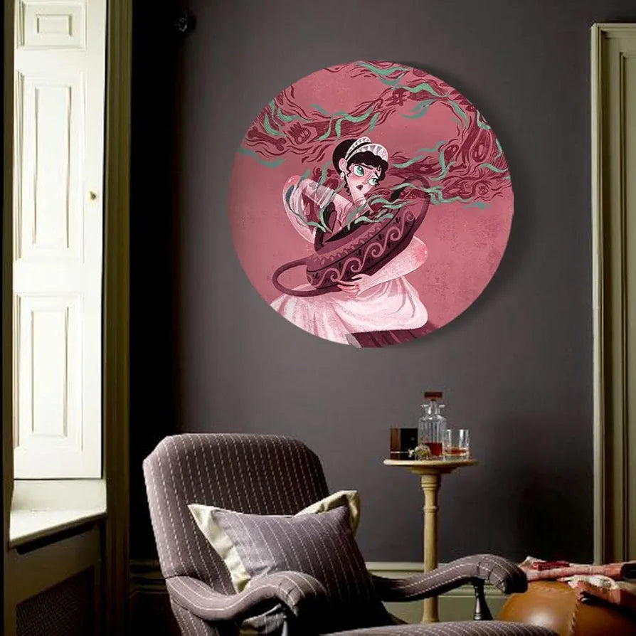 The Artment your Artistic Apartment Delightful Greeks - Psyche Canvas