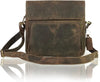 Men's Hunter Leather 12 Inch Messenger Bag | Brown