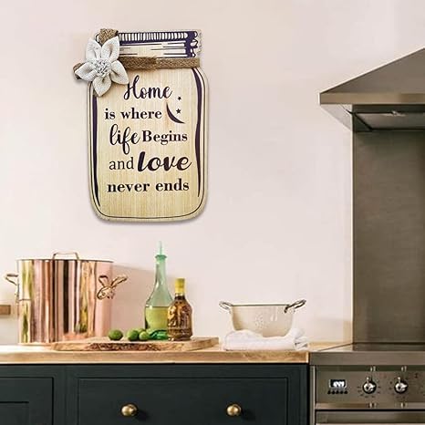 Sehaz Artworks Wooden Jar Wall Hangings Home Décor Items Home Decoration Items - Jar-0012