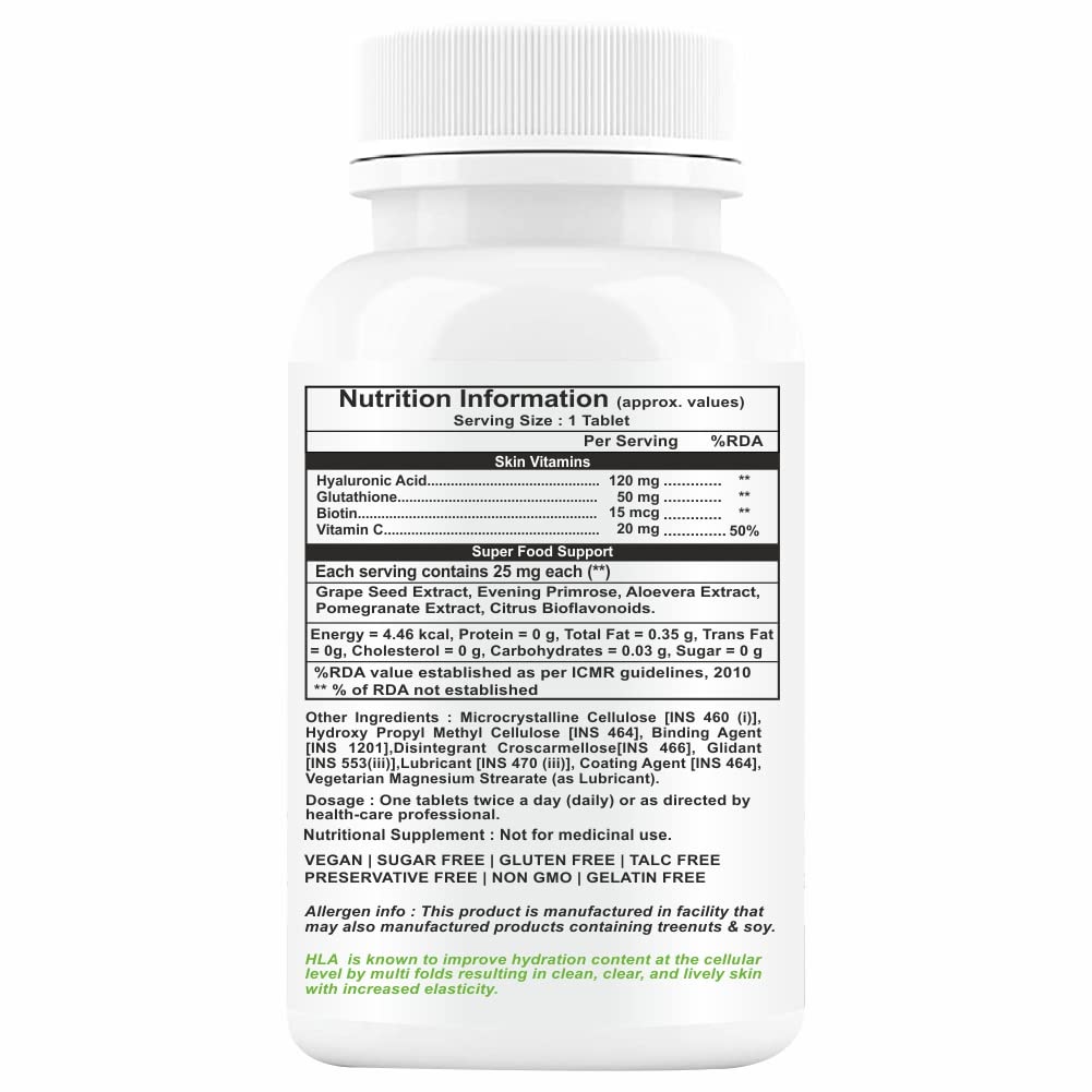 Propeptides Hyaluronic Acid Tablet - 60 Tabs