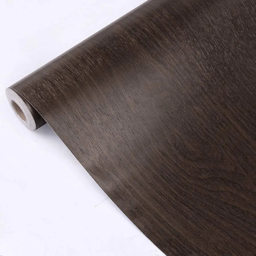 Jaamso Royals Brown Wooden Wallpapers for Furniture Wooden-wallpaper Pvc