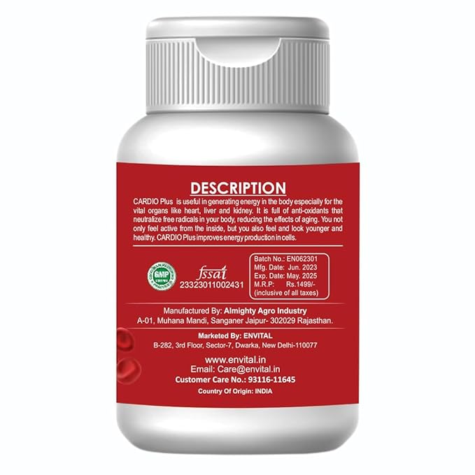 Envital Cardio Plus - 60 caps