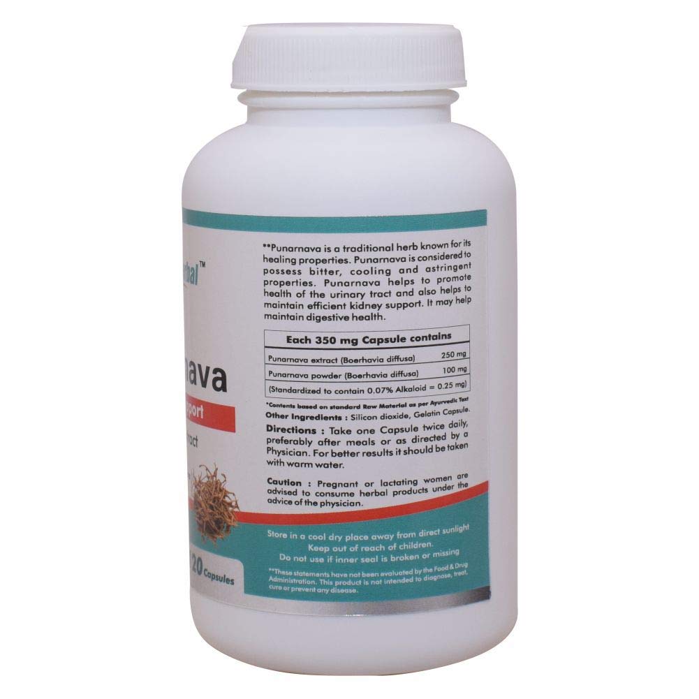 Way2Herbal Punarnava - 120 caps