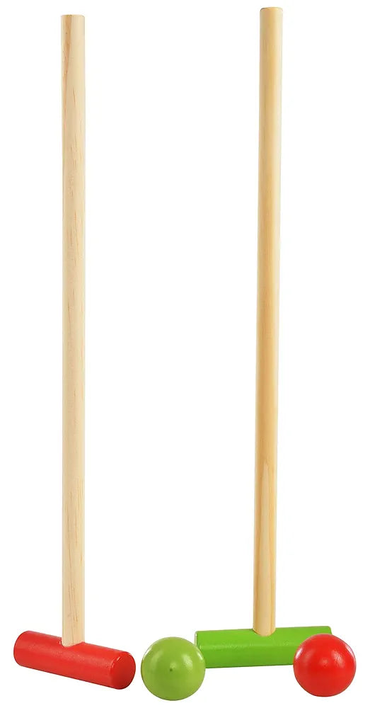 Trinkets & More - Animal Croquet Game Set Gate Ball | Mini Golf Set | Pretend Play Toys for Kids and Preschoolers 3+ Years 