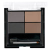 Mars 4 in 1 Eyebrow Powder Cake with Angled Eyebrow Brush and Spoolie - 8 Gms