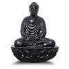 Jd Fresh 6 Inch Gautam Buddha Statue - Black