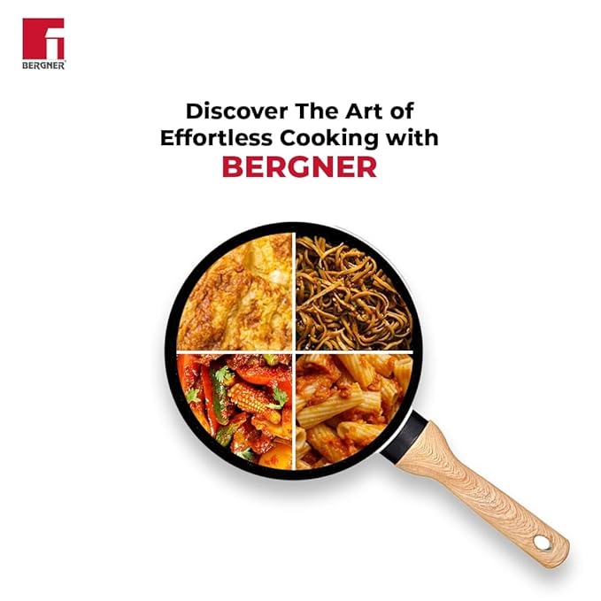 Bergner Bellini Aura NonStick 24 cm Rivetless Fry Pan