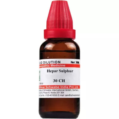 Dr. Willmar Schwabe India Hepar Sulphur Dilution