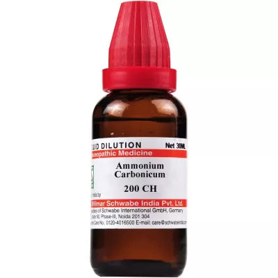 Dr. Willmar Schwabe India Ammonium Carbonicum Dilution