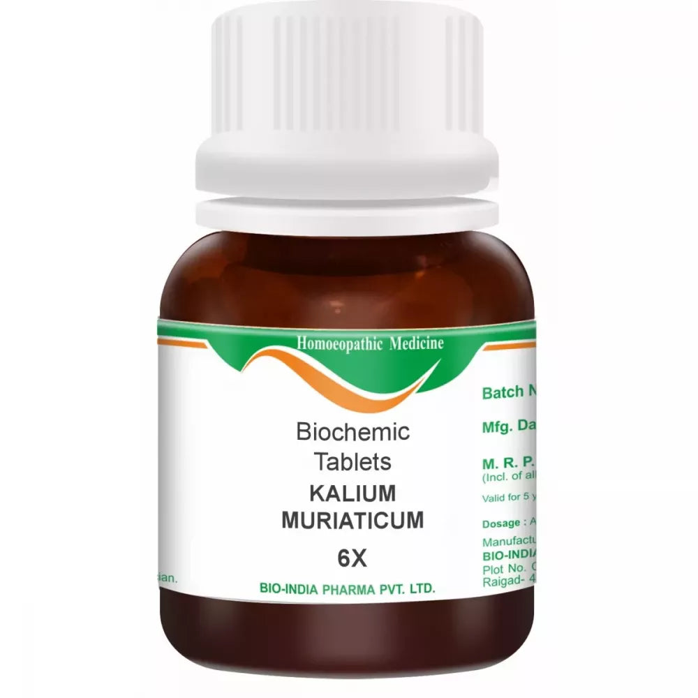 Bio India Kalium Muriaticum Biochemic Tablet