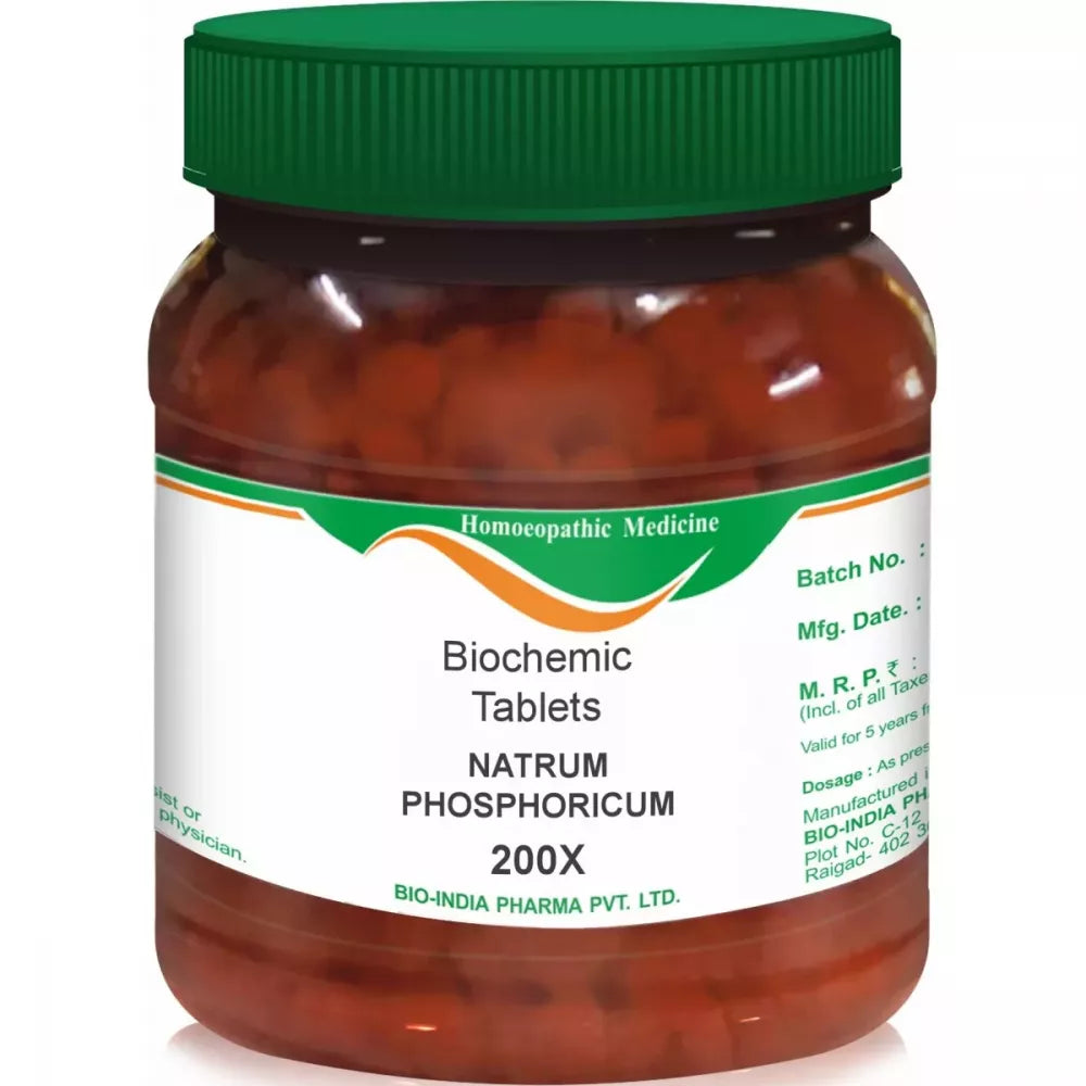 Bio India Natrum Phosphoricum Biochemic Tablet
