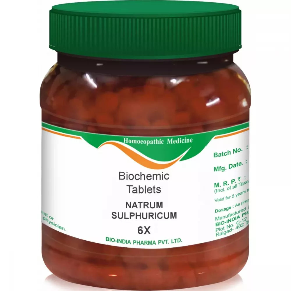 Bio India Natrum Sulphuricum Biochemic Tablet