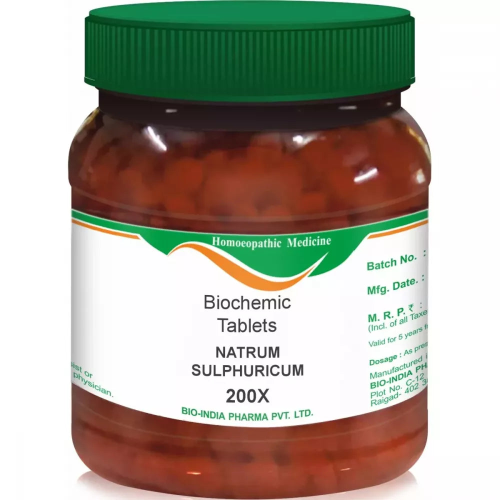 Bio India Natrum Sulphuricum Biochemic Tablet