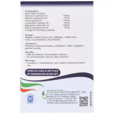 Bhargava Gas Off Tablet - 10 Tabs