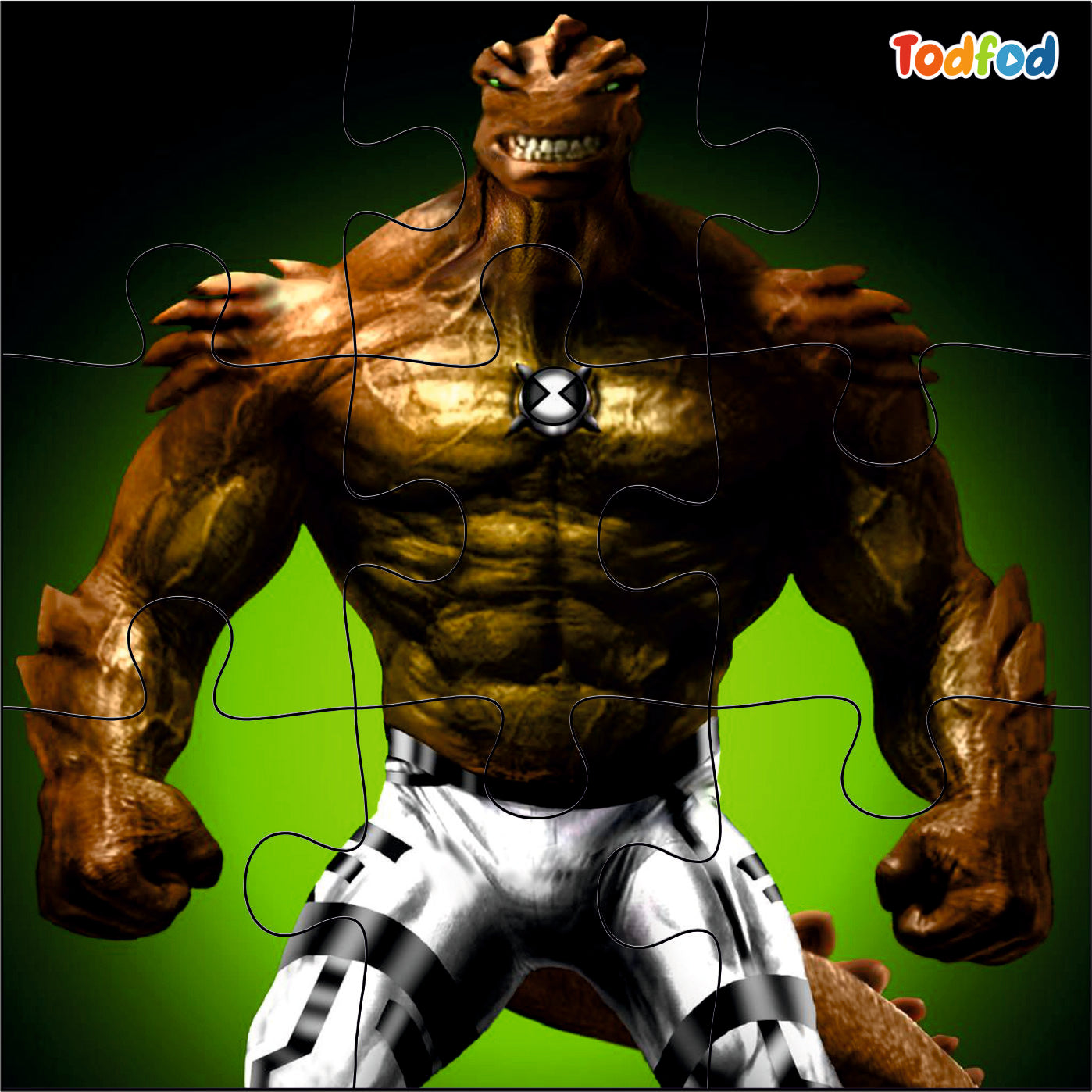 Wooden Jigsaw Puzzles - Ben 10 Anime Cartoon Characters
