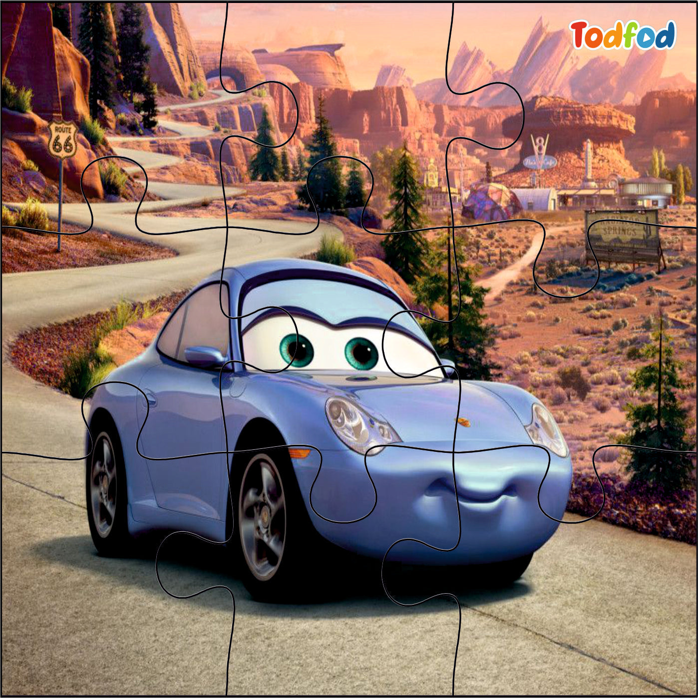 Wooden Jigsaw Puzzles - Disney Pixar Cars Anime Cartoon Characters