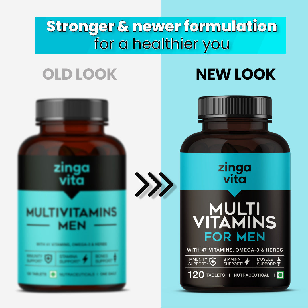 Zingavita Multivitamins Men - 120 tabs