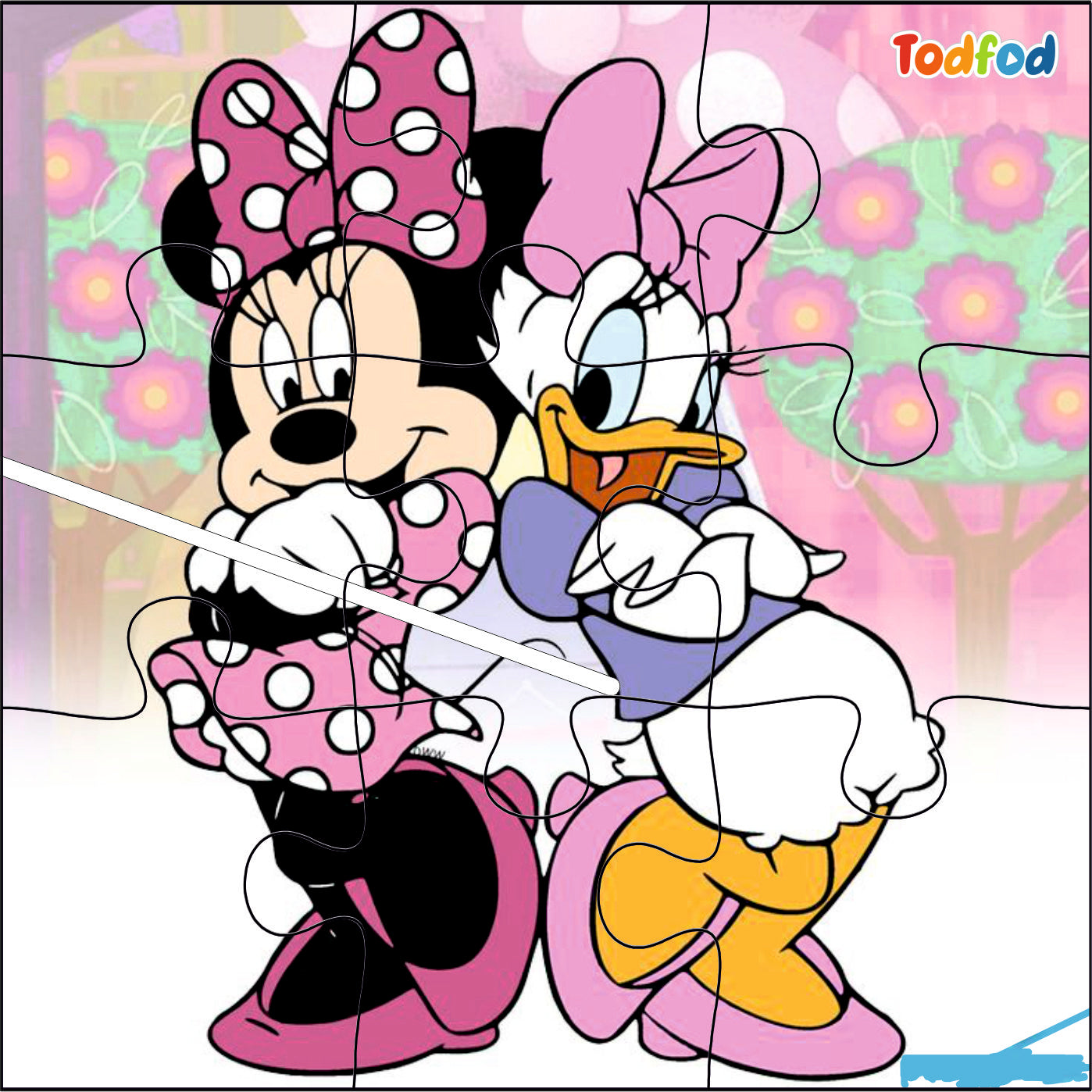 Wooden Jigsaw Puzzles - Disney Mickey Mouse Anime Cartoon Characters for Kids