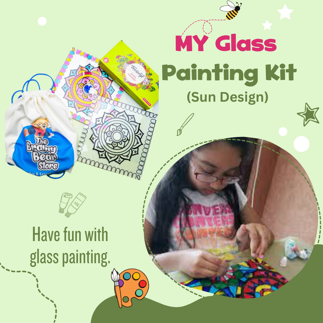 My Glass Painting Kit (Sun Design)