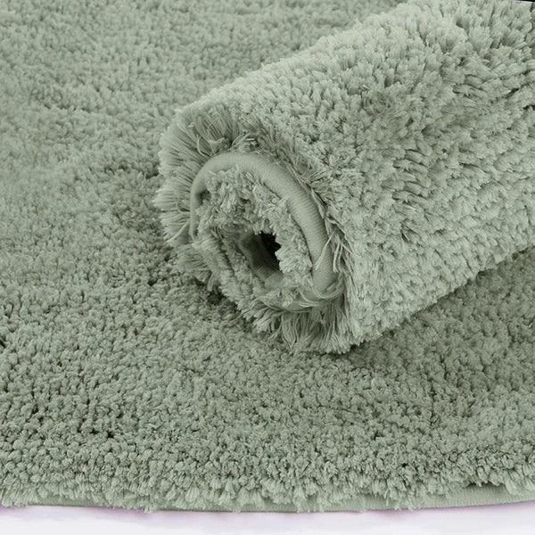 Microfiber Runner Super Soft Non Slip Vegas Rugs 2X5 Ft Colour Pastel Green