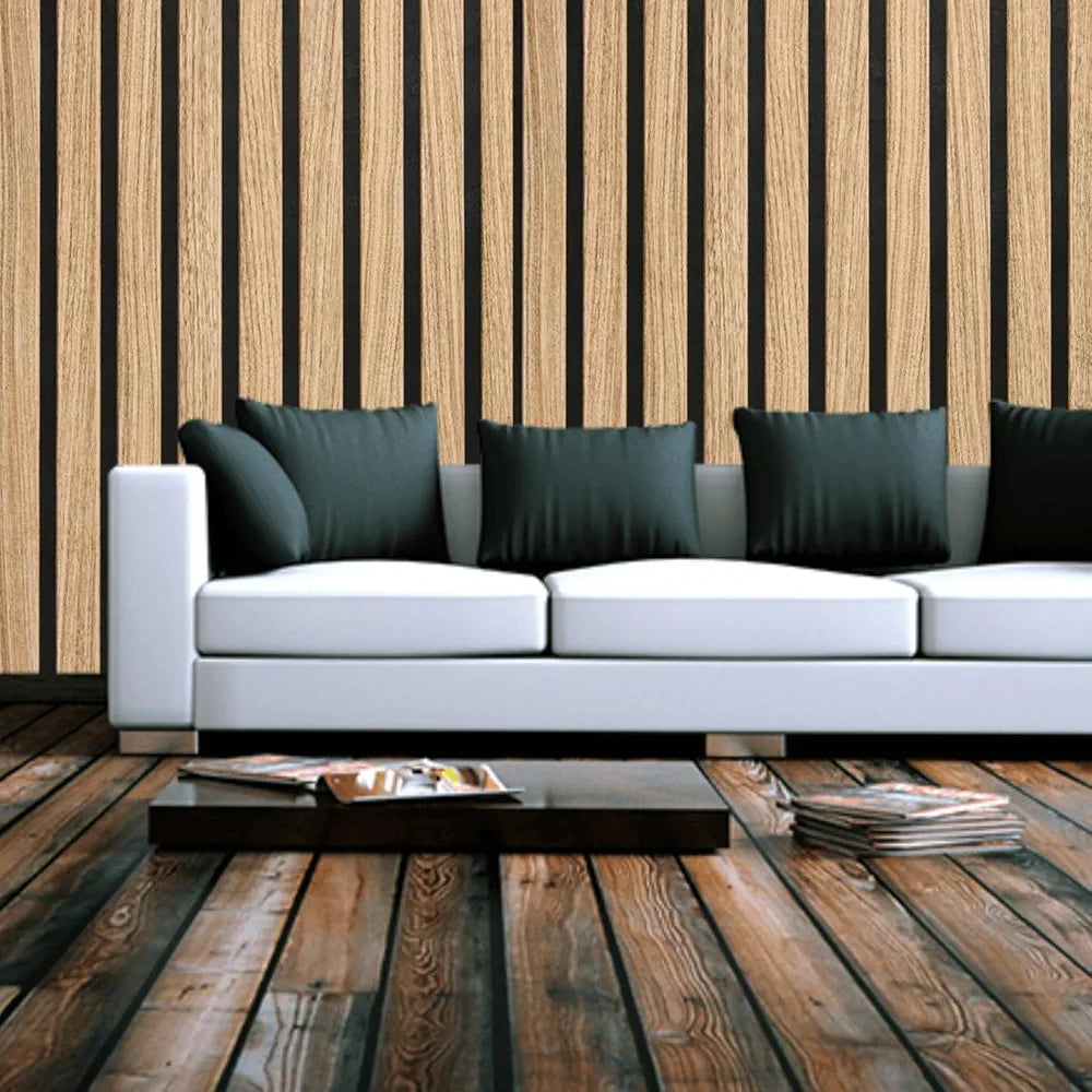 Indian Royals Brown Color Wallpaper for Furniture Wooden Wallpaper Waterproof Brown Wallpaper