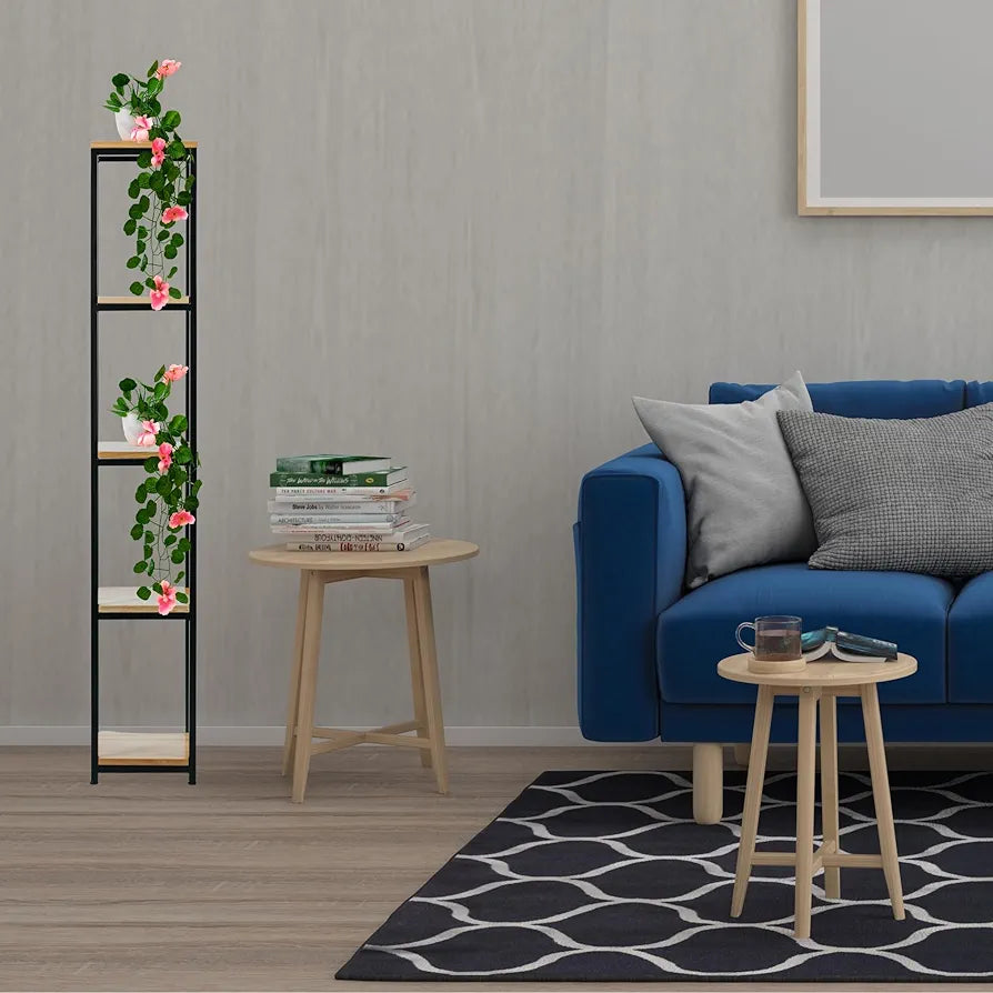 Artificial Flower Vine Plants Falling with Small Size Pot Natural Touch Pack of 2 DESIGN-07