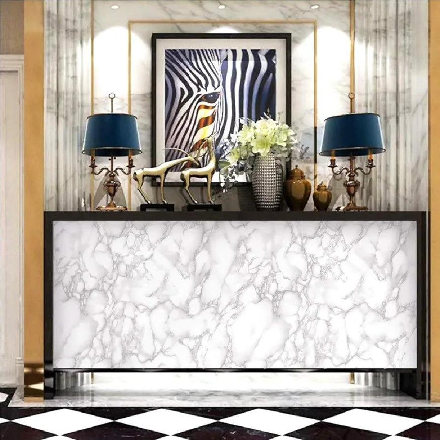 Jaamso Royals Polyvinyl Chloride Vinyl Marble Wallpaper Pvc Marble Sheet for Wall