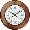 RoyalsCart Analog Wall Clock For Elegant Clock Size - 16 X 16 Inches Gold