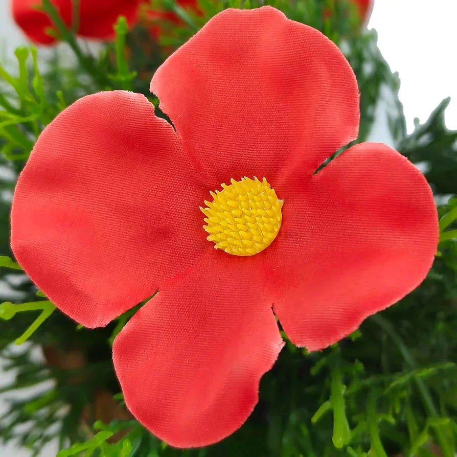 Artificial Flower in Grass with Pot Artificial Flora -8419