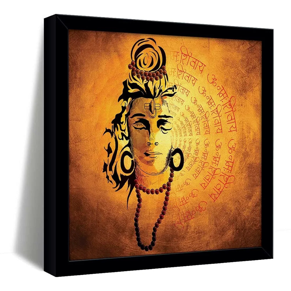 ArtX Shiva Mantra Big Canvas Painting