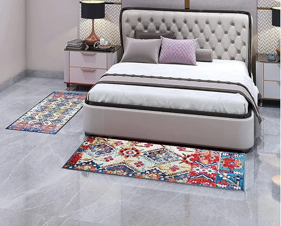 Status Contract Rugs for Living Room Printed Carpet for Living Room Decor Anti Skid Backing Home Essentials Aesthetic Vintage Decor Carpet Bedroom Boho Rugs for Living Room