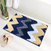 Luxe Home Ruffle Bath Mat Rabbit Bathroom Door Foot Mats 40 X 60 Cm Colour Teal