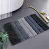 Luxe Home International Microfiber Rectangular Bath mat Soft Anti Slip Skid Luxury Mats 40X60 Cm  Colour Shadow