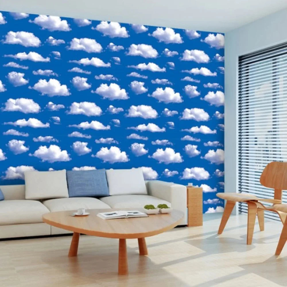 Jaamso Royals Sky Design Peel and Stick Self Adhesive Wallpaper Ocean Design 9