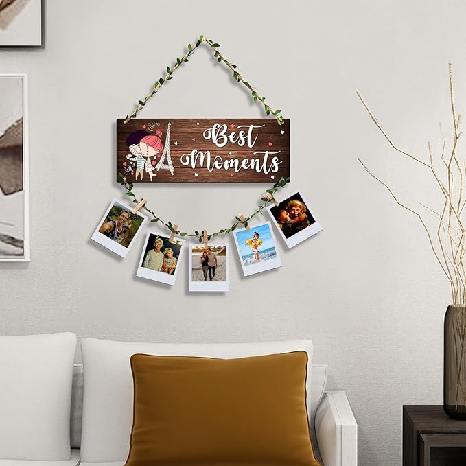 Sehaz Artworks Photo Frame Wall Hanging Photo Frames For Wall Decoration Clips For Photo Hanging