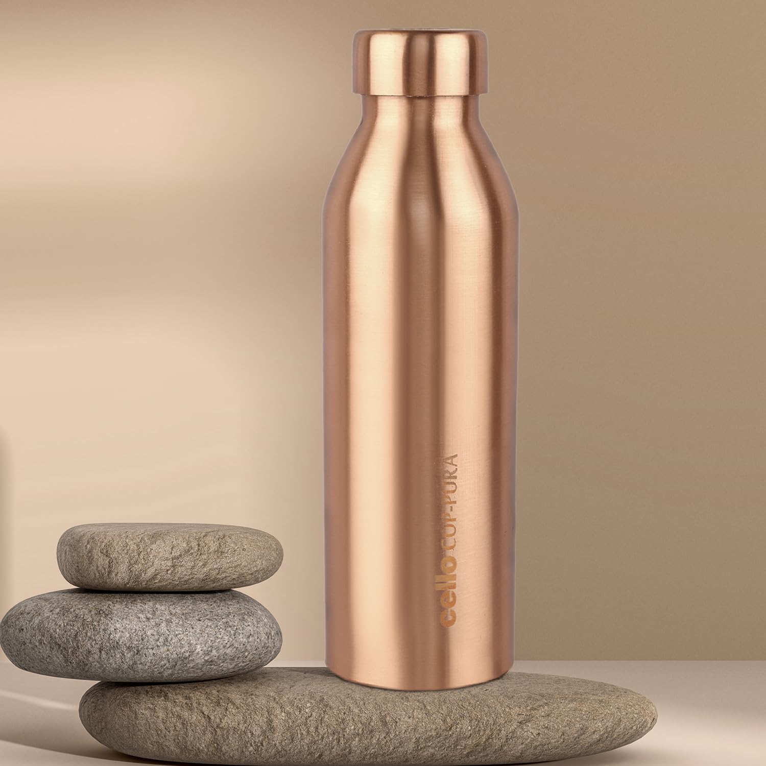 Cello Cop-Pura Moksha Copper Water Bottle | 1000ml