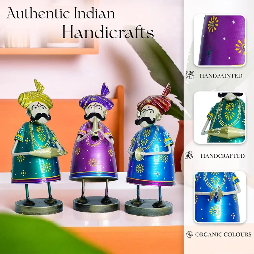 Ekhasa Nostrae Metal Show Pieces Rajasthani Musician 2