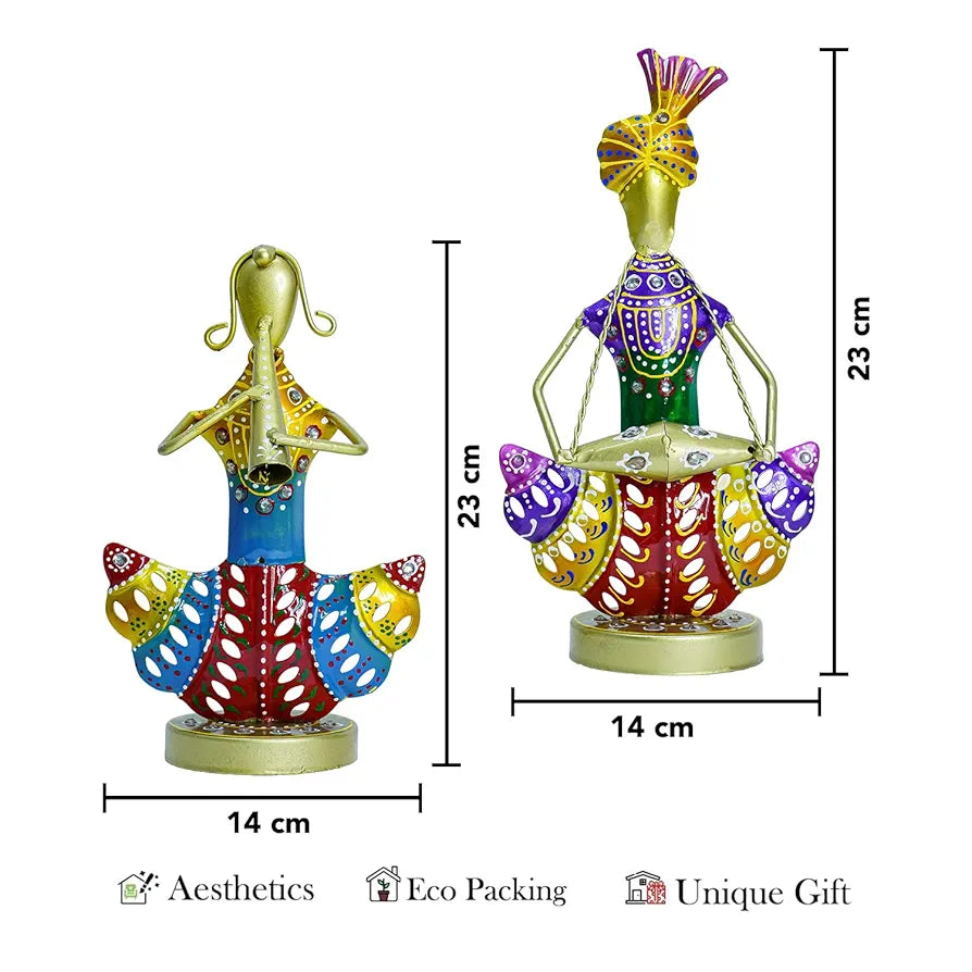 Ekhasa Nostrae Metal Show Pieces Rajasthani Musician 3