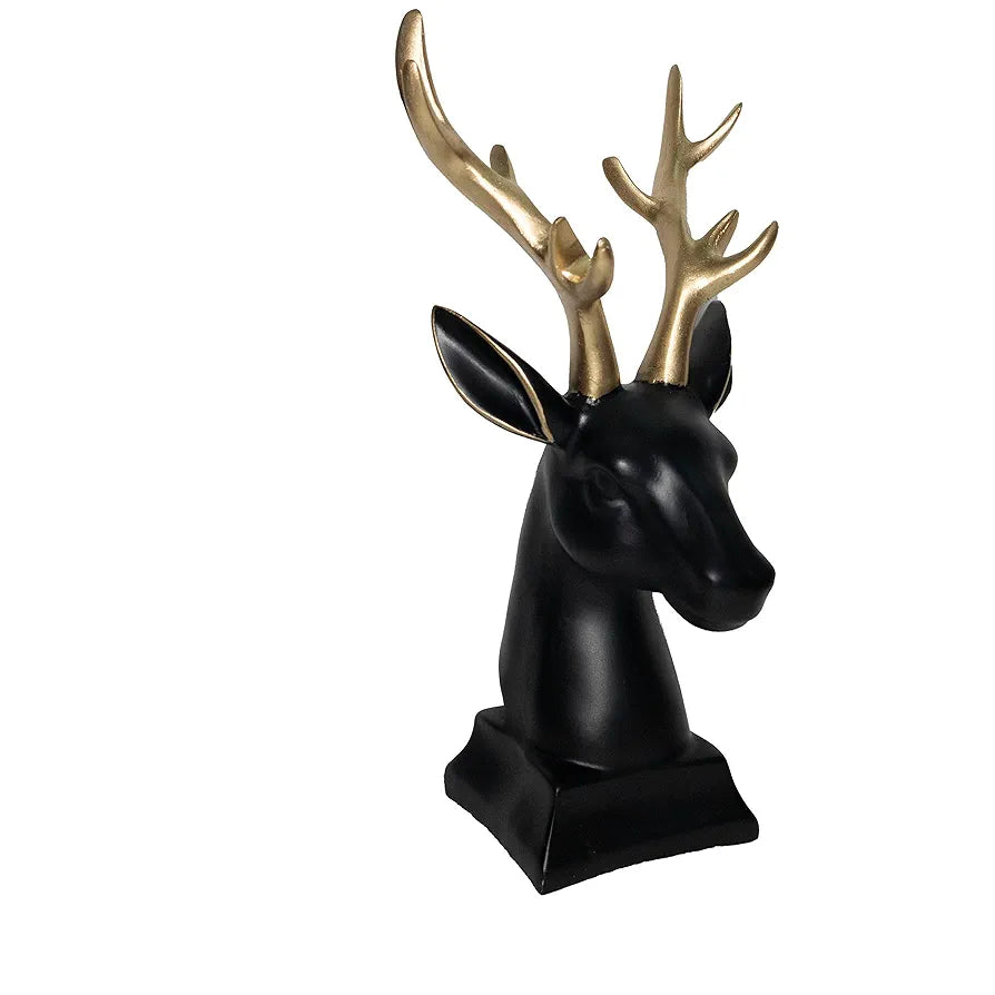 Jaipur Ace Swamp Deer Statue Sculptures Bara Singha Showpieces Creative Abstract Design Art Figurine