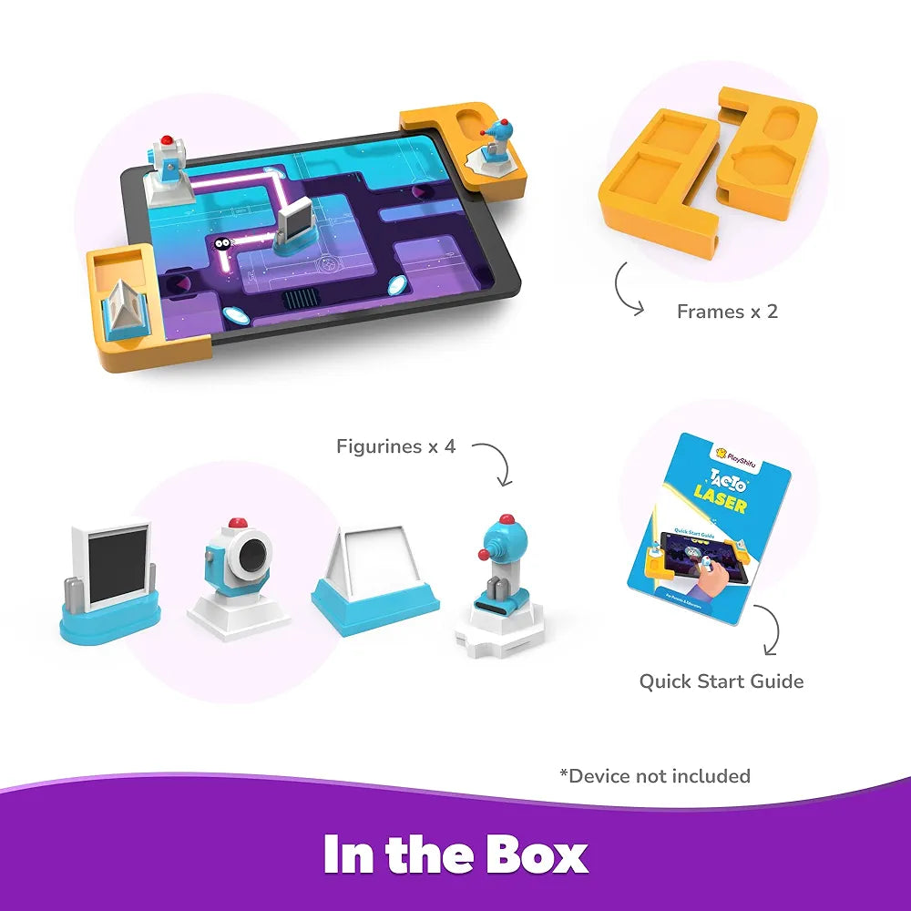 Shifu Tacto Laser - AR-Powered STEM Toy for Kids Age  - Master The Physics of Light, Boost Critical Thinking Skills with Interactive Puzzles - Ideal Birthday Gift for Boys and Girls