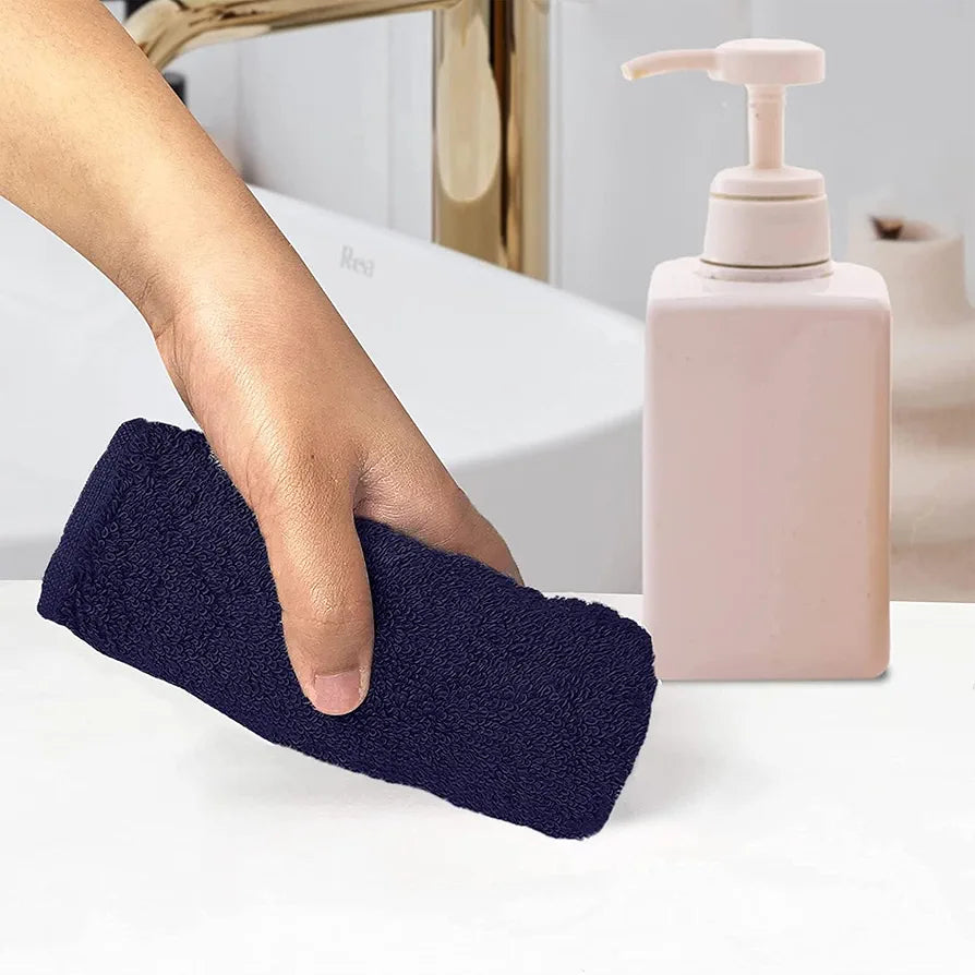 Heelium  Bamboo Face Towel Ultra Absorbent & Odour-Free 3X Softer Than Cotton Towels