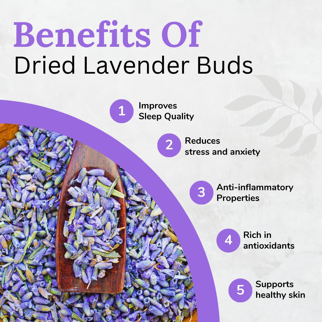 Rootcare Organics Lavender Tea Buds - 50 gms