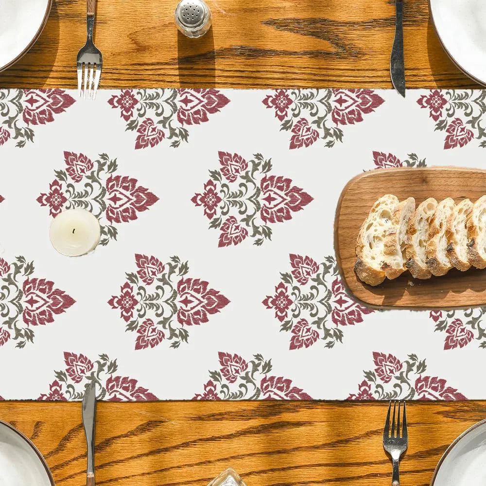 Ishro Home Premium Table Runner Colour Retro