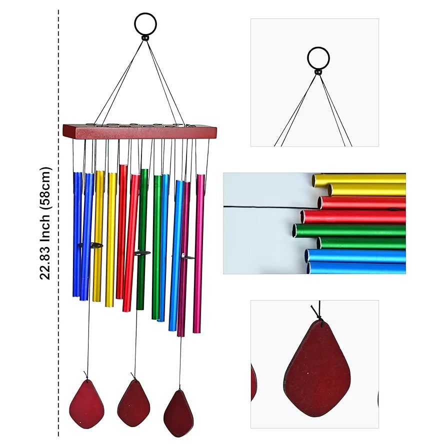 Harmony Multi-Color Wind Chimes Wind Chime -025